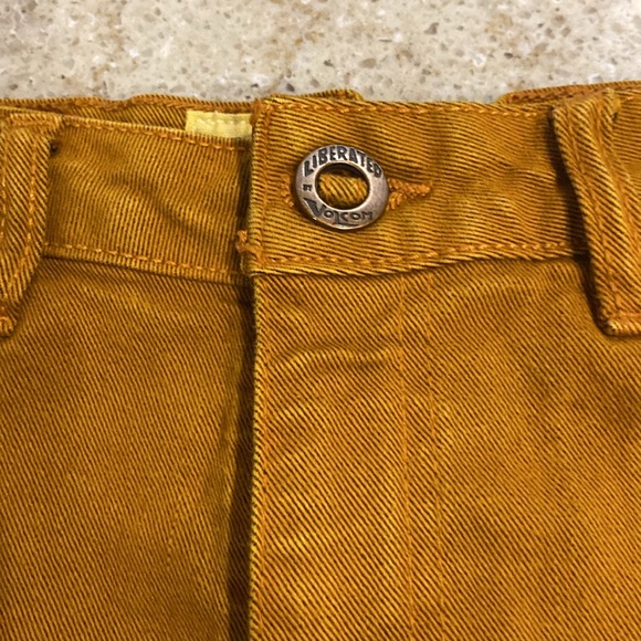 Volcom Jean Shorts ‘What The Twill’ Shorts, Strutin Stone Color, Size 27 - Picture 2 of 11